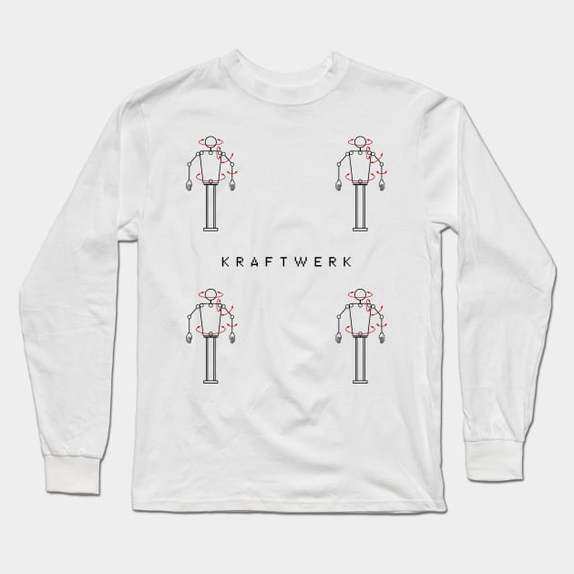 Kraftwerk Long Sleeve T-Shirt by bambangbuta